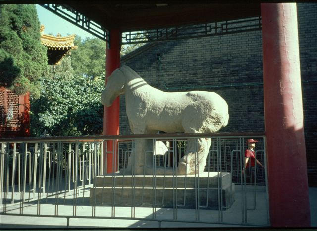 escultura de caballo